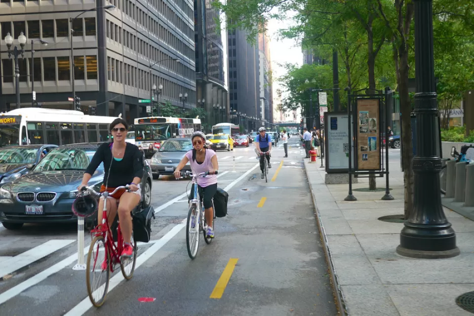 Dearborn Street Bike Lane